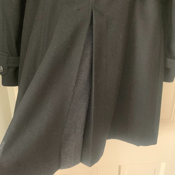 laundry by Shelly Segal Black/Gray Wool Coat - Size 8 - Picture 9 of 15